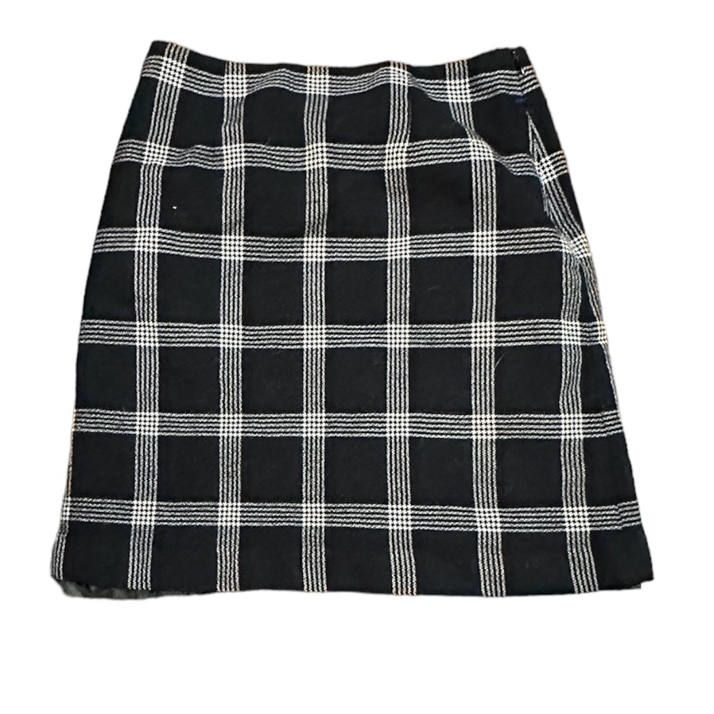 Pendleton Women’s Wool Midi Skirt Black and White Size 6